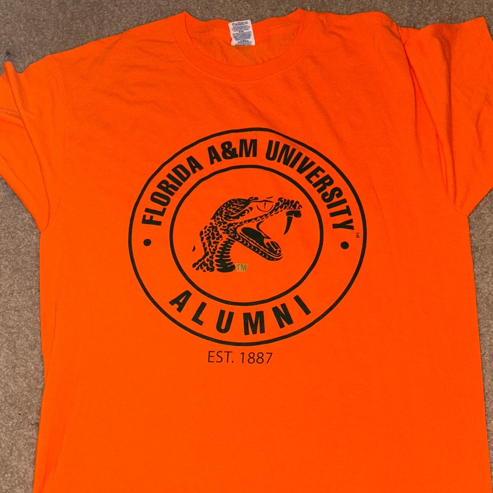 Florida A&M University Alumni Orange Tee